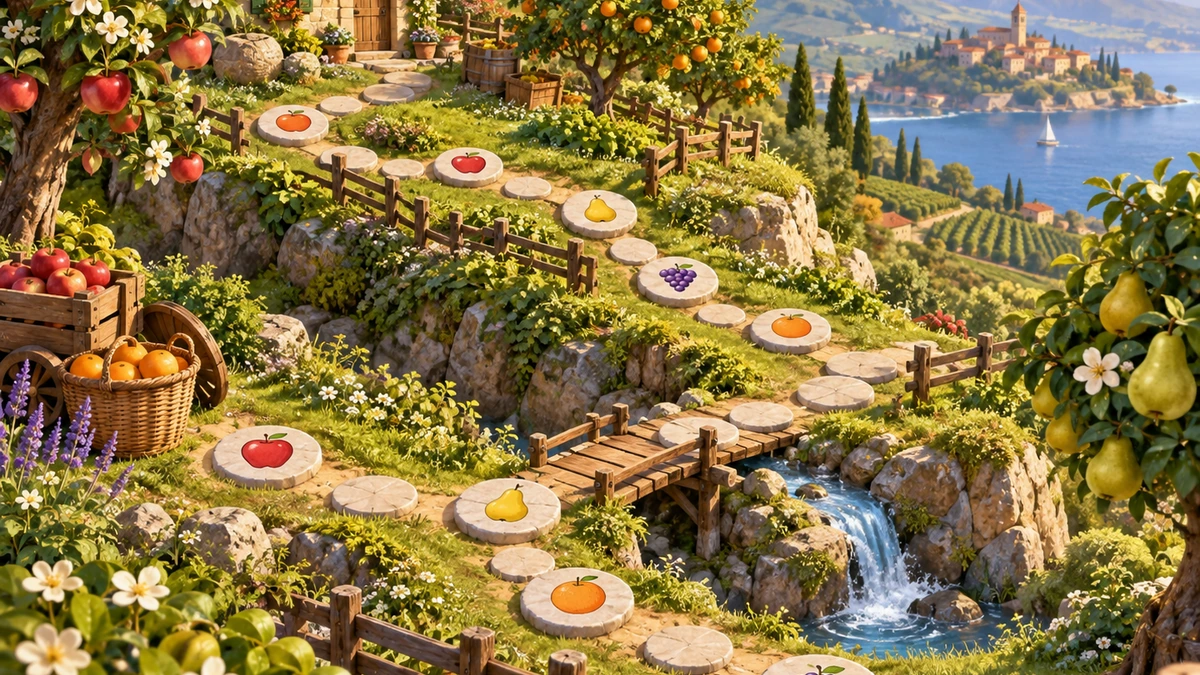 Bloom Maze — illustrated game cover